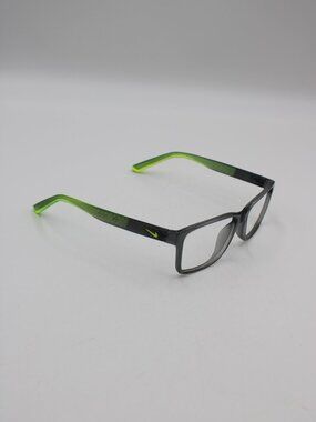 Nike Kids Eyeglasses 7091 065 Youth Black Green Full Rim Frames Only 54-16 140